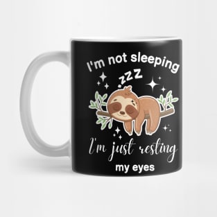 I'm Just Resting My Eyes Funny Balding Dad BOD funny dad joks Mug